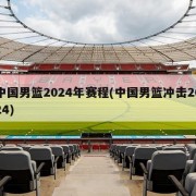 中国男篮2024年赛程(中国男篮冲击2024)