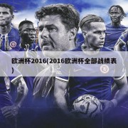 欧洲杯2016(2016欧洲杯全部战绩表)