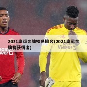 2021奥运金牌榜总排名(2021奥运金牌榜获得者)