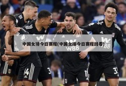 中国女排今日赛程(中国女排今日赛程回看)