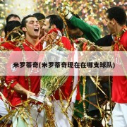 米罗蒂奇(米罗蒂奇现在在哪支球队)