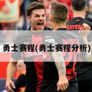 勇士赛程(勇士赛程分析)
