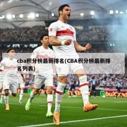 cba积分榜最新排名(CBA积分榜最新排名列表)