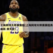 上海网球大师赛赛程(上海网球大师赛赛程表最新 摩天轮)
