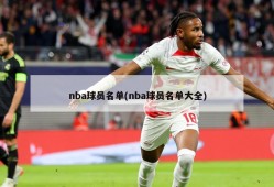 nba球员名单(nba球员名单大全)