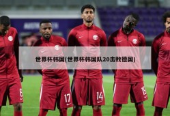 世界杯韩国(世界杯韩国队20击败德国)