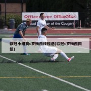 欧冠小组赛c罗梅西终相遇(欧冠c罗梅西同组)
