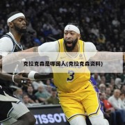 克拉克森是哪国人(克拉克森资料)