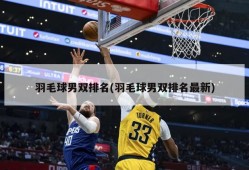羽毛球男双排名(羽毛球男双排名最新)