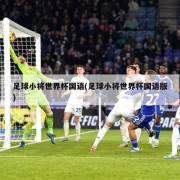 足球小将世界杯国语(足球小将世界杯国语版)