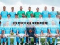 中文足球(中文足球资料库官网)