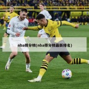 nba得分榜(nba得分榜最新排名)