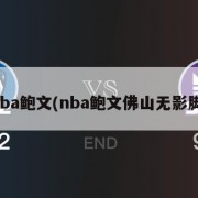 nba鲍文(nba鲍文佛山无影脚)