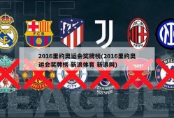 2016里约奥运会奖牌榜(2016里约奥运会奖牌榜 新浪体育 新浪网)