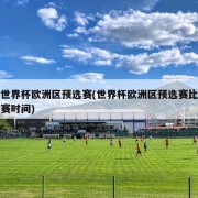 世界杯欧洲区预选赛(世界杯欧洲区预选赛比赛时间)