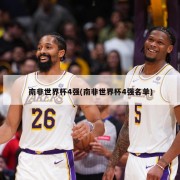 南非世界杯4强(南非世界杯4强名单)